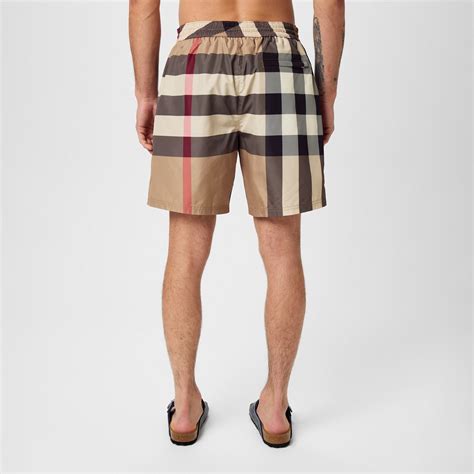 swimming trunks burberry|burberry big check swim shorts.